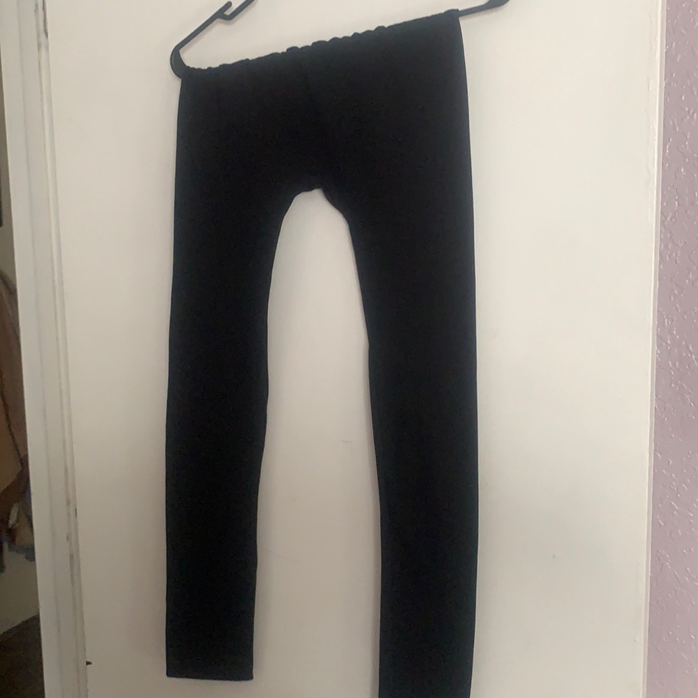 Leggings.  Black